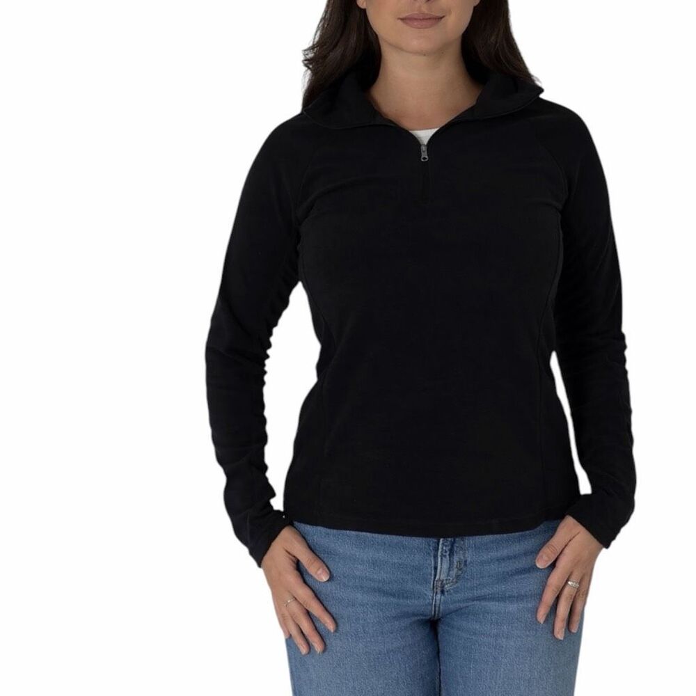 Columbia Women's Glacial IV Half Zip Fleece Color Black Size XS